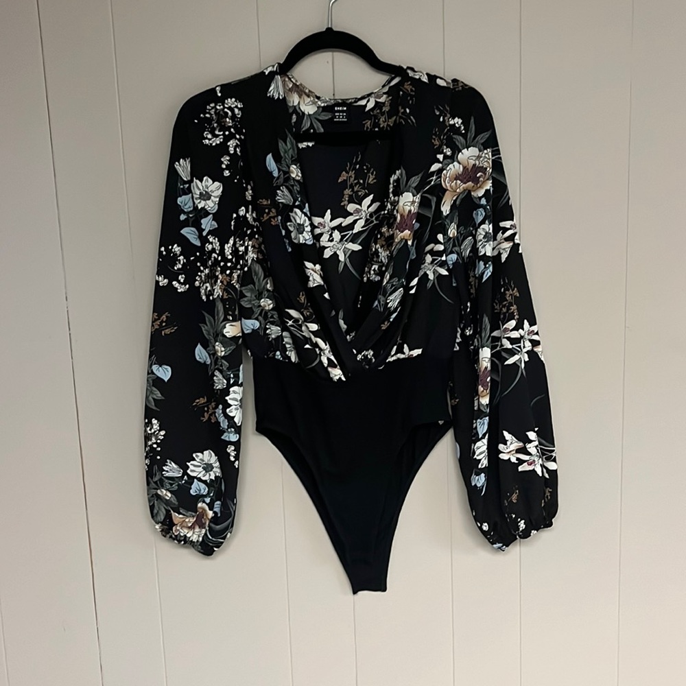 Shein wrap body suit